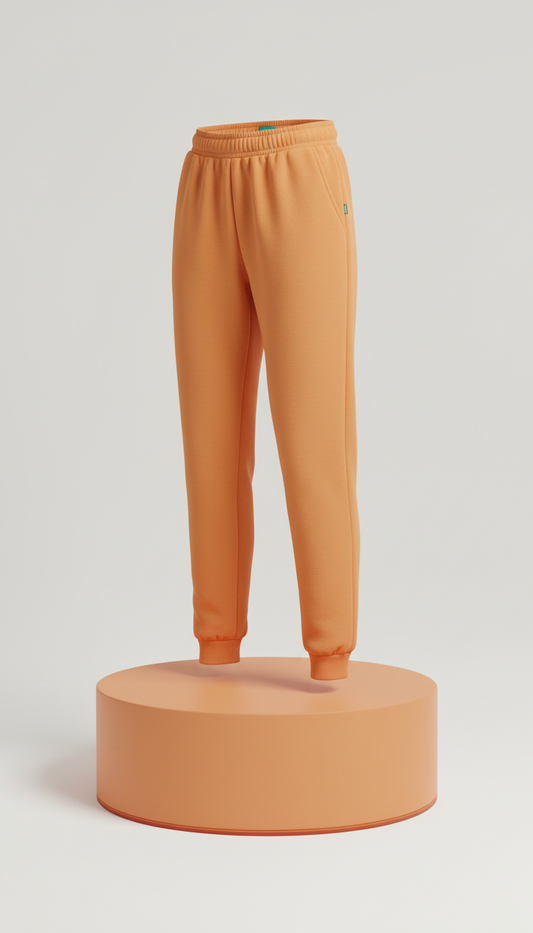 Joggers tangerina mezcla ligera